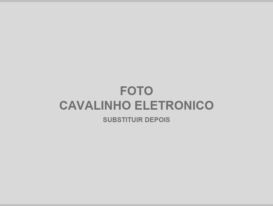 Cavalinho eletrônico da FesThay — foto provisória, substituir