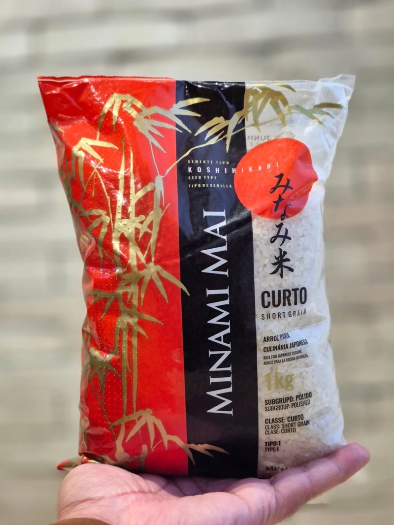 Arroz japonês importado