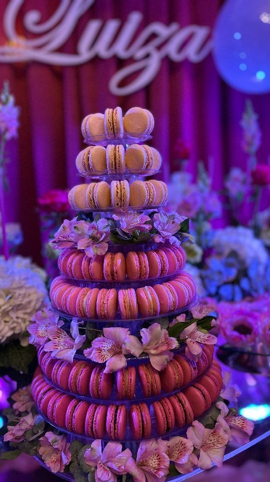 Torre de macarons da Babette by Denise
