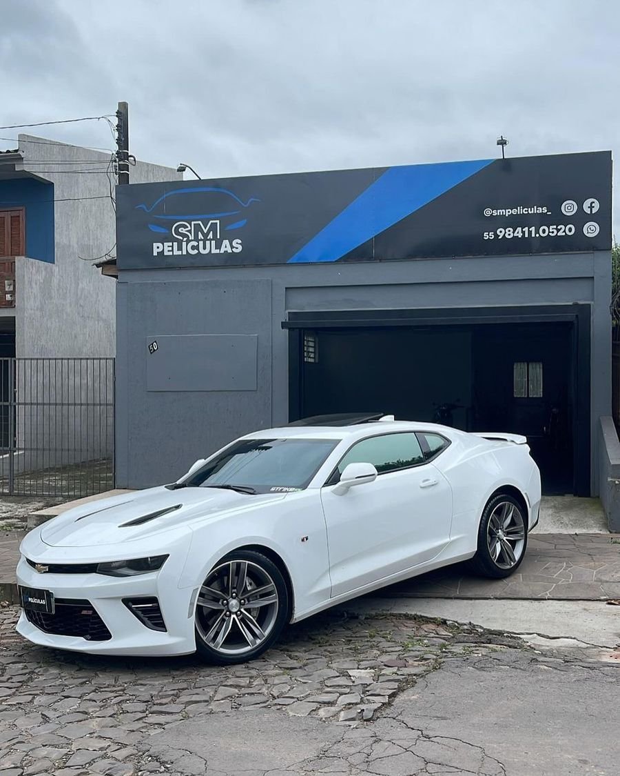 Camaro SS atendido pela SM Películas
